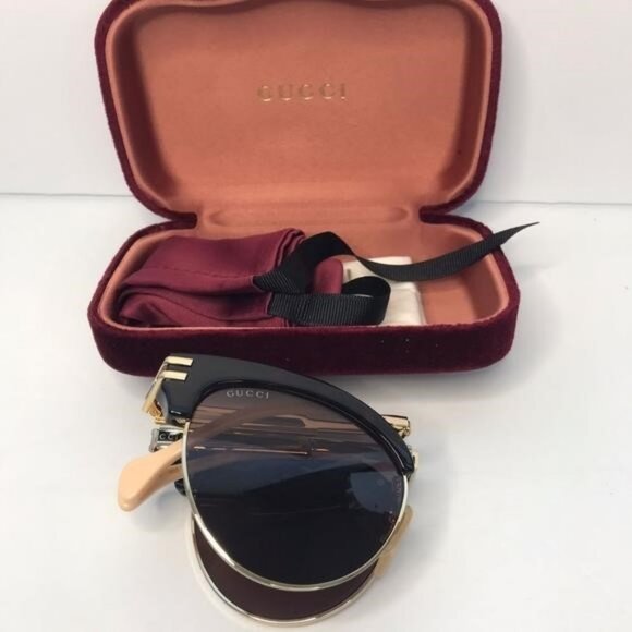 Model: GG1227S 002' New  - 💯 Original   Cat Eye-Frame Injection Sunglasses - Picture 3 of 16